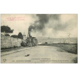 63 CLERMONT-FERRAND. Arrivée du Tramway du Puy-de-Dôme 1911