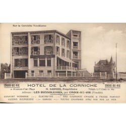 85 CROIX-DE-VIE. Hôtel de la Corniche les Bussoleries