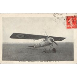 AVIATION. Avion aviateur Parasol " Morane Saulnier " 1927