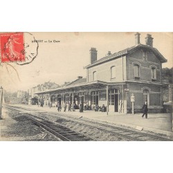 54 BRIEY. La Gare 1927