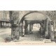 89 NOYERS SUR SEREIN. Halles et Piliers Boulangerie 1915 animation