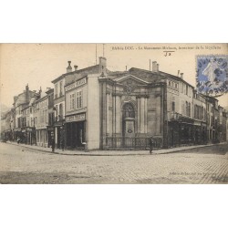 55 BAR-LE-DUC. Monument Michaux inventeur de la bicyclette et les Comptoirs Français 1929