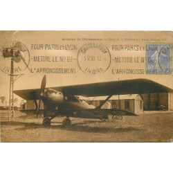 36 CHATEAUROUX. Avion Bréguet Camp de la Martinerie 1930