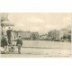 carte postale ancienne 63 CLERMONT-FERRAND. Employés du Tramway Place Jaude vers 1900