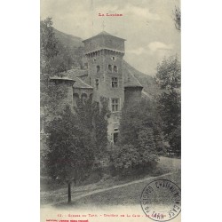 48 GORGES DU TARN. Donjon du Château de la Caze 1910