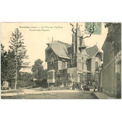 02 VERVINS. Villa des Papillons. Recette des Finances vers 1906