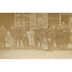75009 PARIS. Maison Latieule vins & charbons 22 rue d'Aboukir