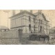 72 CHENU. Ouvriers rénovant la Mairie 1925