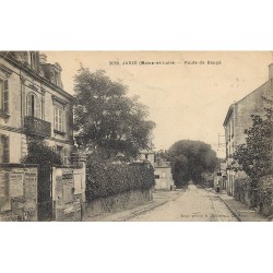49 JARZE. Café garage Route de Baugé 1926