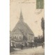 41 TREHET. L'Eglise belle animation en 1921