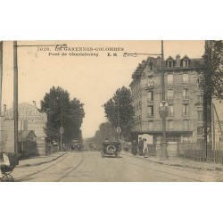 92 LA GARENNE-COLOMBES. Pont de Charlebourg 1923