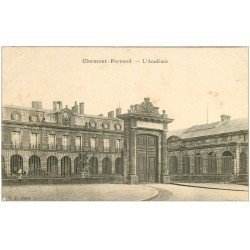 carte postale ancienne 63 CLERMONT-FERRAND. L'Académie vers 1900