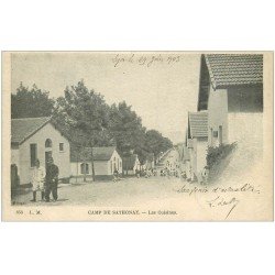 carte postale ancienne 01 Col de Sathonay. Les Cuisines 1903. Militaires et Casernes