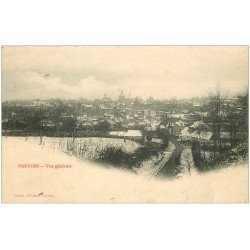 carte postale ancienne 02 VERVINS. Vue générale 1908