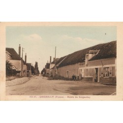 89 CHEMILLY. Route de Seignelay 1935