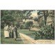 carte postale ancienne 63 CLERMONT-FERRAND. Nurses et Jardinier Square Blaise Pascal