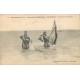 59 GRAVELINES. Pêcheuses de Crevettes au Grand-Fort-Philippe et Petit-Fort 1915
