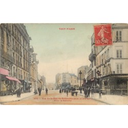 PARIS 20° Tabac rue de Belleville prise la Barrière 1909