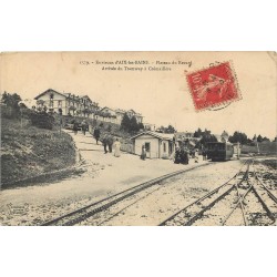 73 PLATEAU DU REVARD. Arrivée du Tramway à Crémaillière 1907