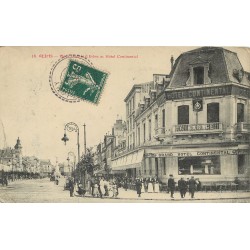 51 REIMS. Grand Hôtel Continental Place Drouet Erlon 1907