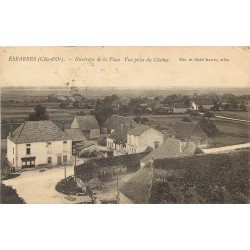 (21) ESBARRES. Boucherie et Estaminet sur la Place 1924