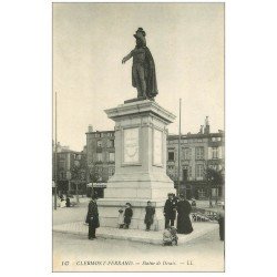 carte postale ancienne 63 CLERMONT-FERRAND. Statue Desaix