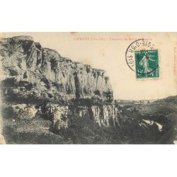 (21) CREANCEY. Une partie des Roches de Beaume 1909