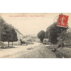 (21) PONT-D'OUCHE. Route de Bligny-sur-Ouche 1907