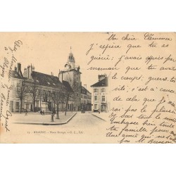 (21) BEAUNE. Café Tiercin Place Monge 1908