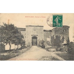 (21) MONT-SAINT-JEAN. Entrée du Château 1911