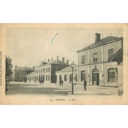 90 BELFORT. La Gare 1917