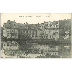 carte postale ancienne 63 JEAND'HEURS. Le Château 1917