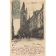 59 DOUAI. Hôtel de Ville et " A Jeanne d'Arc " magasin de corsets 1909