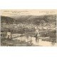 carte postale ancienne 63 JUMEAUX. Le Pont sur l'Allier 1914