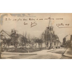 67 HAGUENEAU. Place Saint-Georges 1919 Eglise et Square