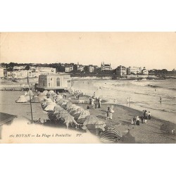17 ROYAN. La Plage à Pontaillac 1911