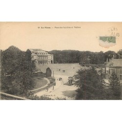 72 LE MANS. Théâtre Place des Jacobins 1918