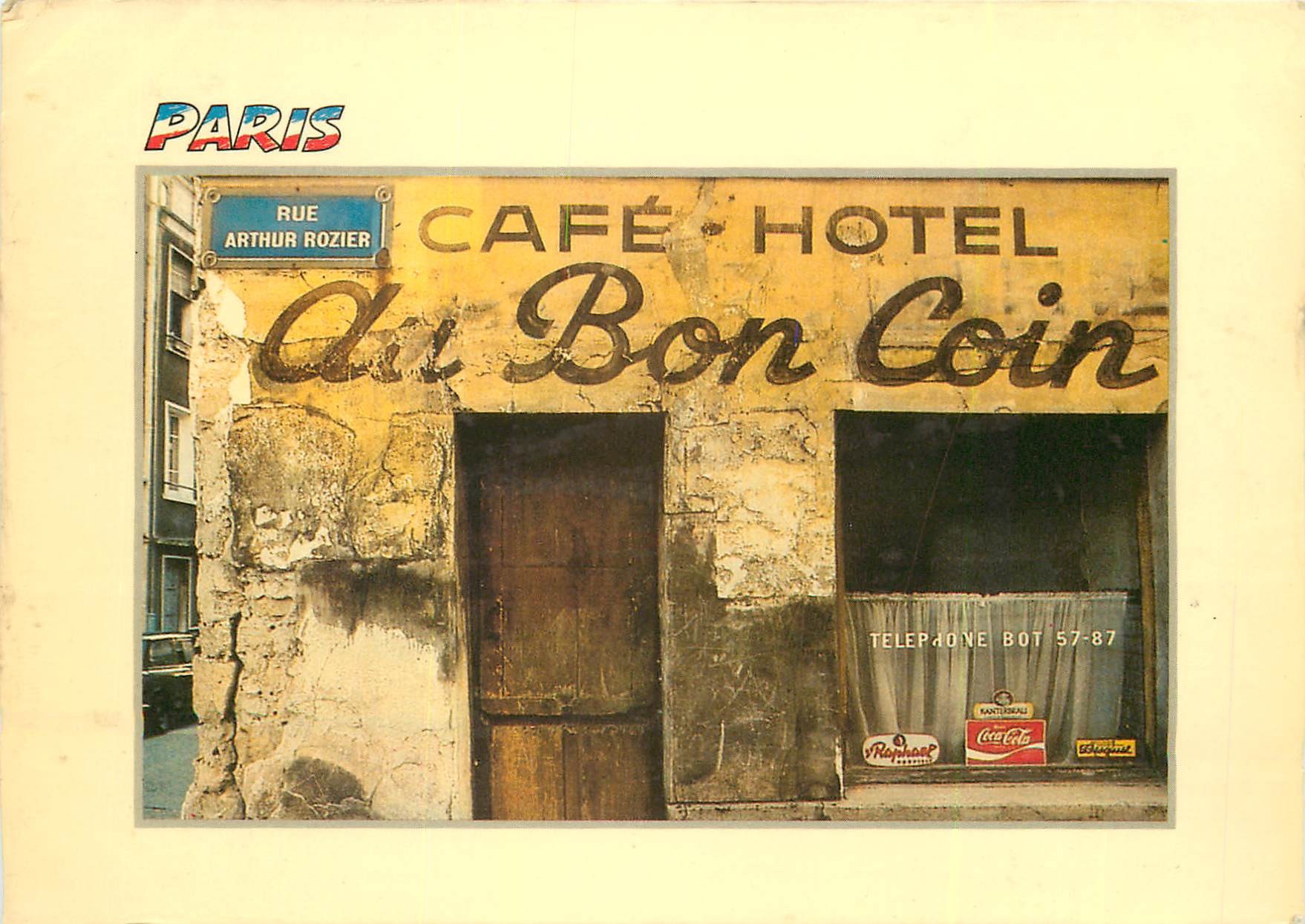 Photo Cpsm Cpm grand format Commerces " AU BON COIN " rue Arthur Rozier