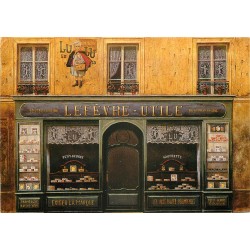 Photo Cpsm Cpm grand format Commerces " LEFEVRE UTILE " Biscuiterie à Paris