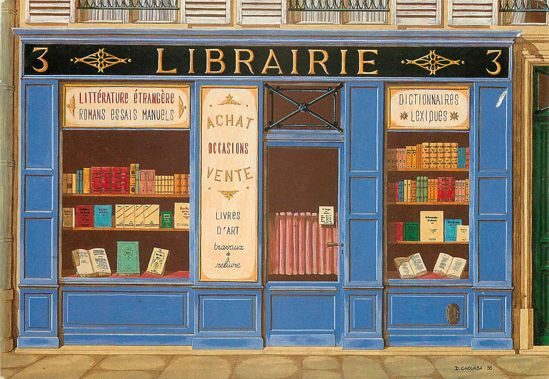 Commerces " LIBRAIRIE "