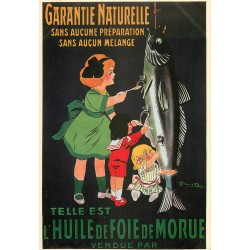 Publicité " HUILE DE FOIE DE MORUE "