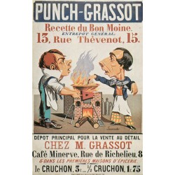 Publicité " PUNCH GRASSOT " recette au 13 rue Thévenot