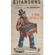 Publicité " CHANSONS Nationales et Populaires " rue de la Harpe