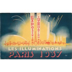 PARIS Exposition internationale les Illuminations 1937