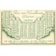 CALENDRIER 1939. Pour nos Vieillards merci. Les Amis de la Vieillesse 22 rue Visconti Paris