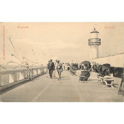 OSTENDE. L'Estacade vers 1900