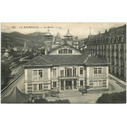 carte postale ancienne 63 LA BOURBOULE. La Mairie