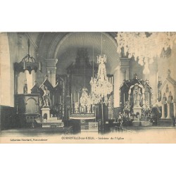 27 CORNEVILLE-SUR-RISLE. Eglise 1918