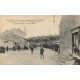 54 TRONDES. Inauguration Monument aux Morts le Village pavoise Grande Rue vue Place 1923