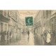 14 CAEN. Rue Jean-Romain crue de l'Orne 1910